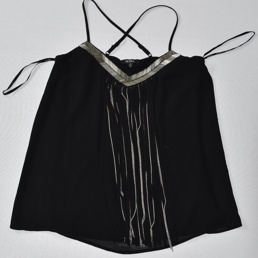 XOXO Chain Tank Top Sz S